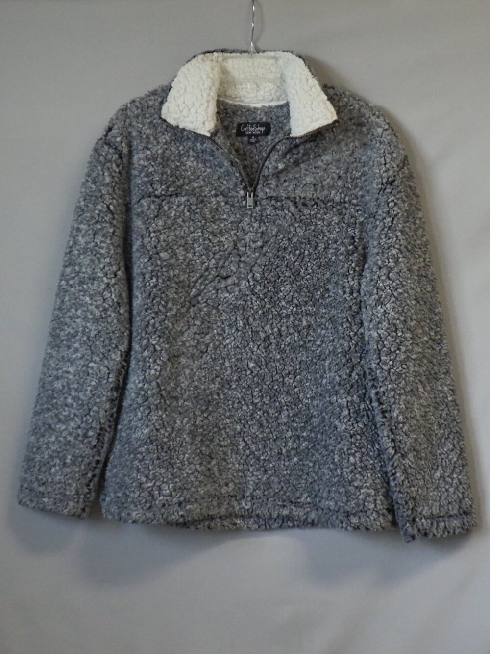 Coffee Shop New York Faux Fur Jacket
